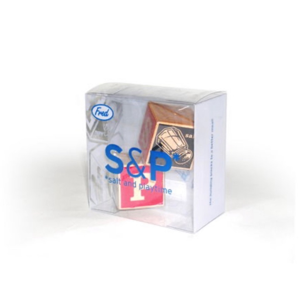 Novelty Salt & Pepper Shakers by Fred NEW IN BOX - Super Fun!